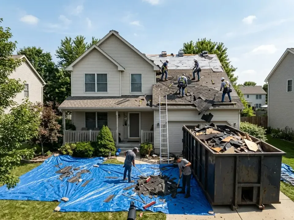 roof-replacement-debris-remova-004 — frequently asked questions, Cheapest Dumpster Rentals in Bryan, OH